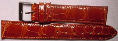 Genuine Louisianna Alligator Padded Stitched